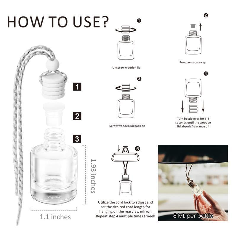 Transform Your Drive with Our Long-Lasting Teakwood Scented Car Air Freshener - Enjoy Freshness for Over 60 Days!