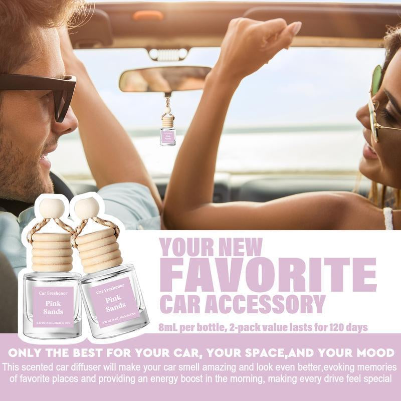 Transform Your Drive with Our Long-Lasting Teakwood Scented Car Air Freshener - Enjoy Freshness for Over 60 Days!
