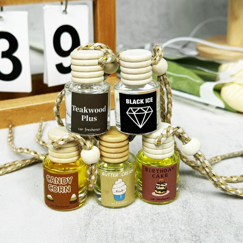 Transform Your Drive with Our Long-Lasting Teakwood Scented Car Air Freshener - Enjoy Freshness for Over 60 Days!